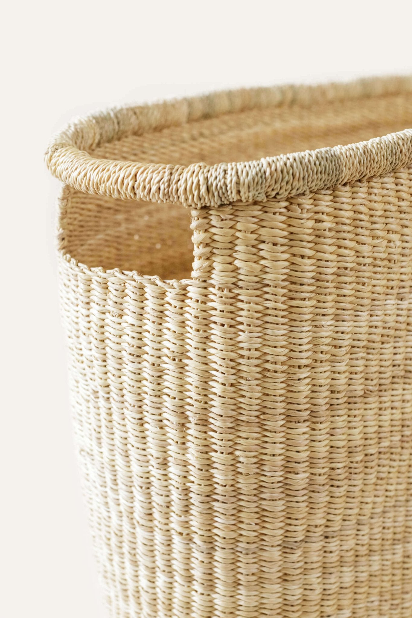 Bolga Nesting Baskets – Set of 3 - luxury handmade storage baskets - Off Leash Designs