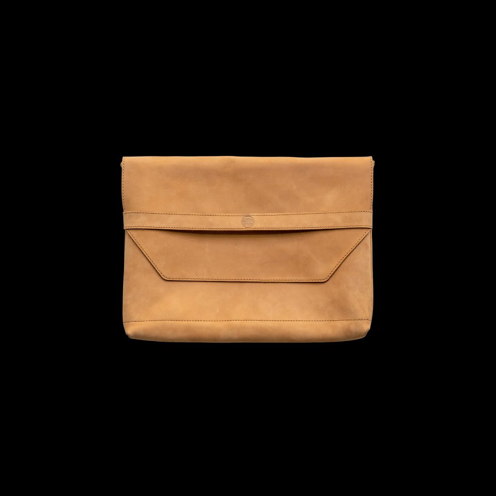 Borana Laptop Sleeve - luxury leather laptop sleeve - Off Leash Designs