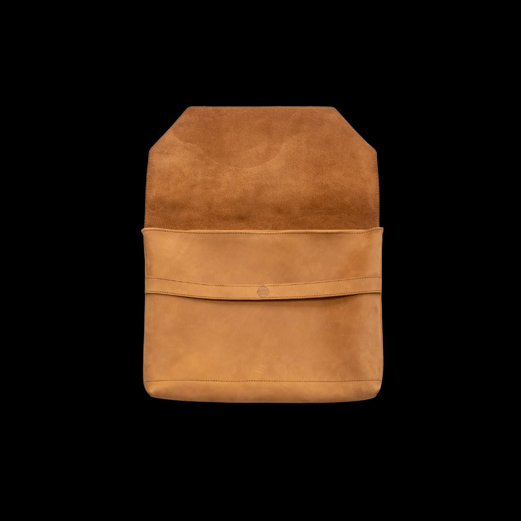 Borana Laptop Sleeve - luxury leather laptop sleeve - Off Leash Designs
