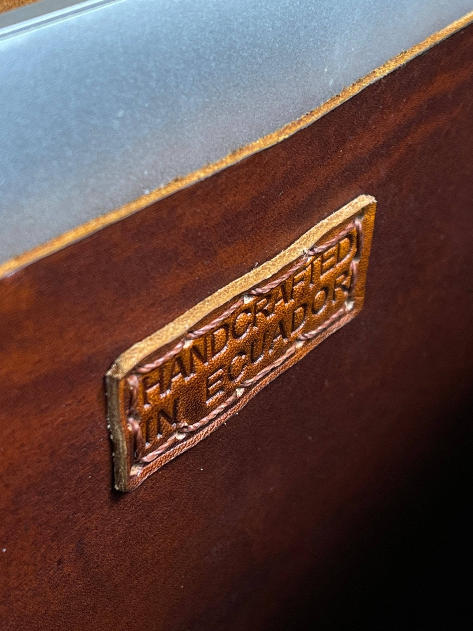 Leather Tote Bag – Handcrafted Full Grain Leather from Ecuador - Off Leash Designs