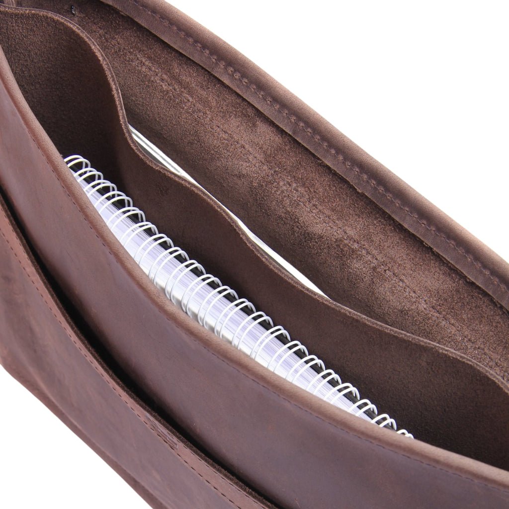 Borana Laptop Sleeve - luxury leather laptop sleeve - Off Leash Designs