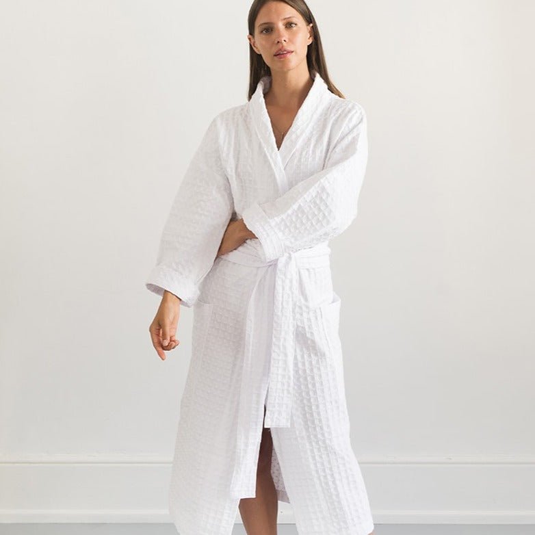 Lattice Weave Robe – Luxurious Comfort for Every Day - Off Leash Designs