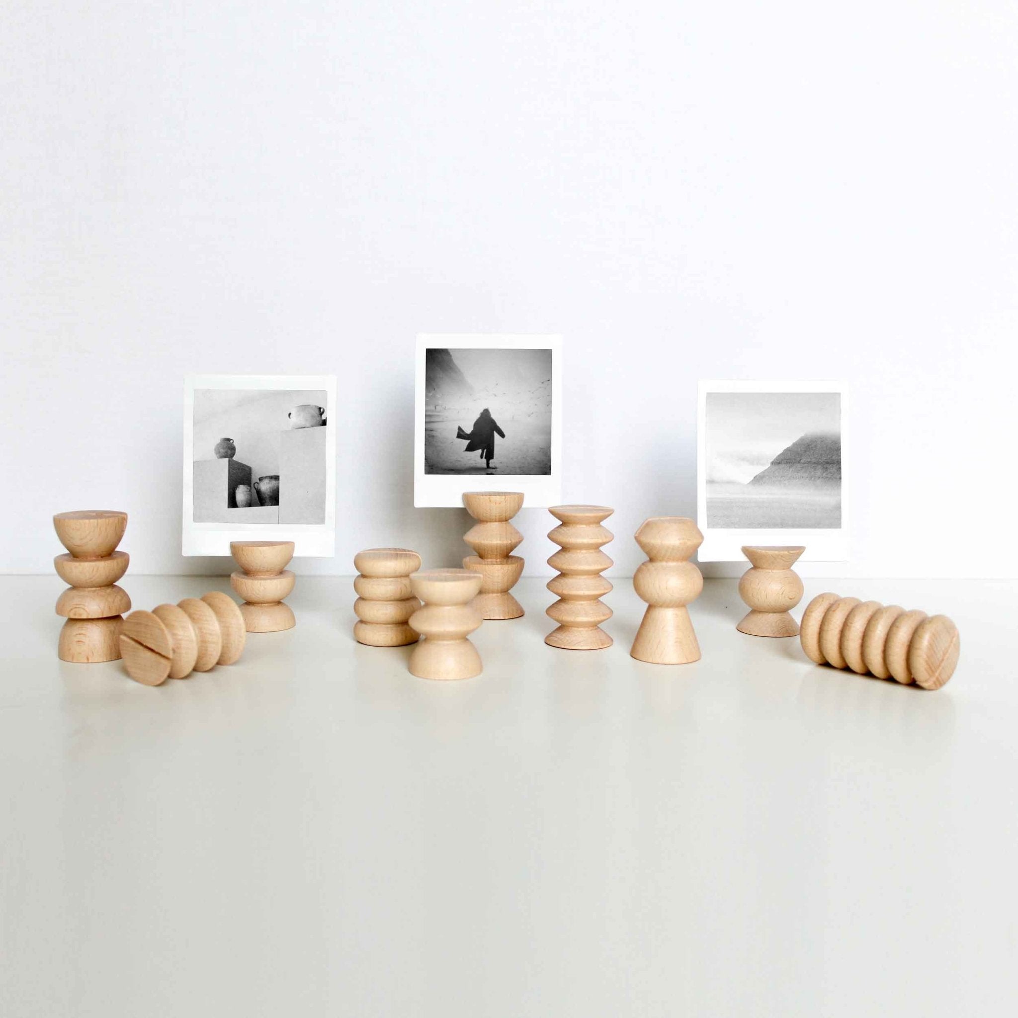 Luxury Heritage Totem Picture Stand Family - 10 Picture / Postcard Stands - Off Leash Designs
