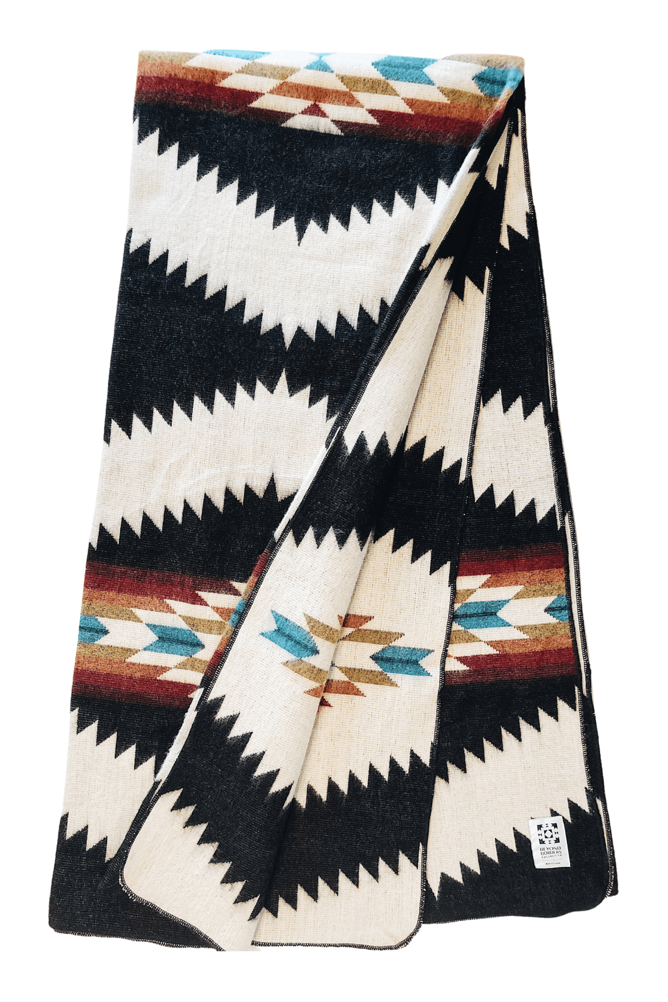 Tsachila Blanket – Colorful Black - Off Leash Designs